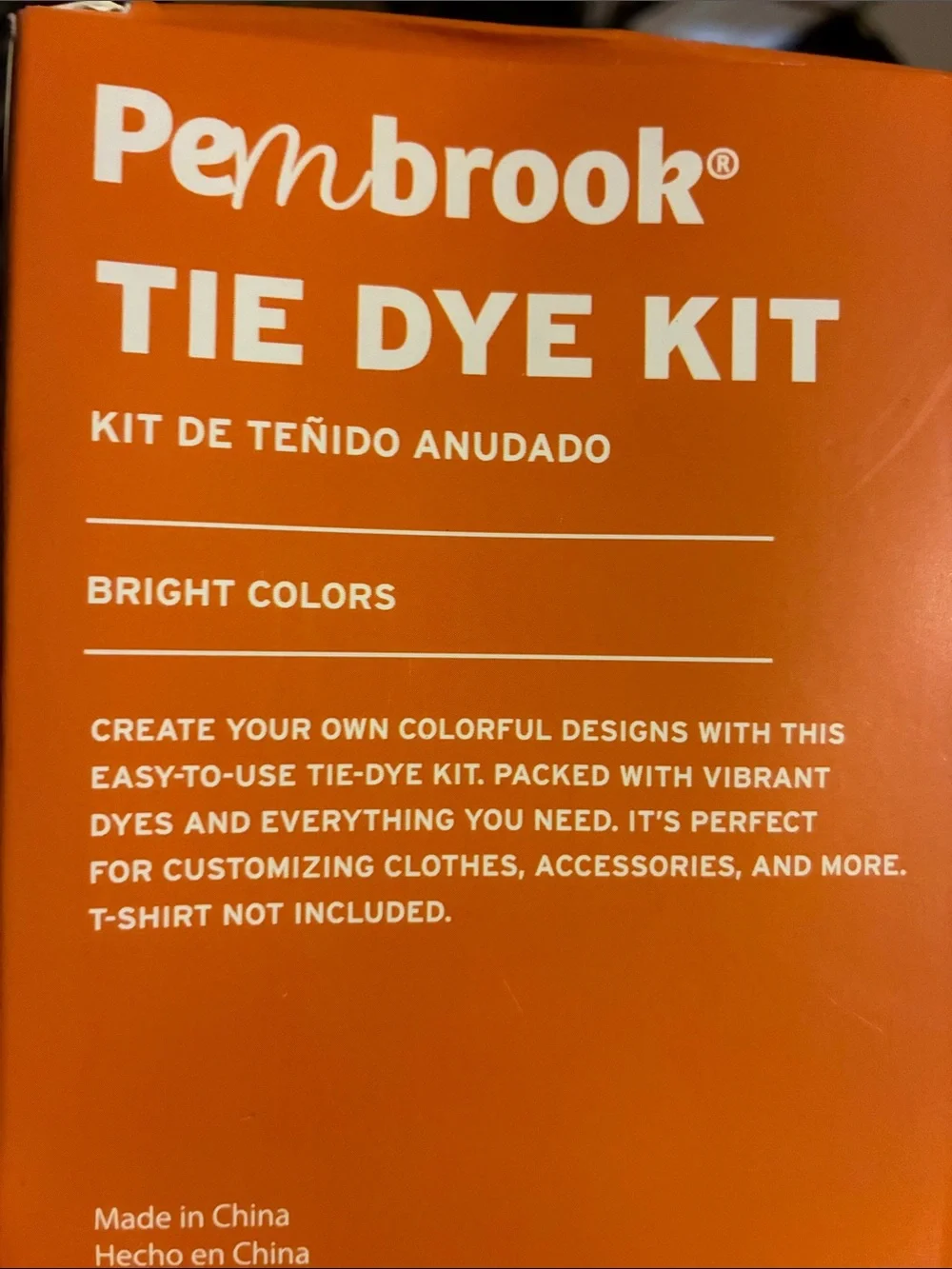 Penbrook Tie Dye Kit
